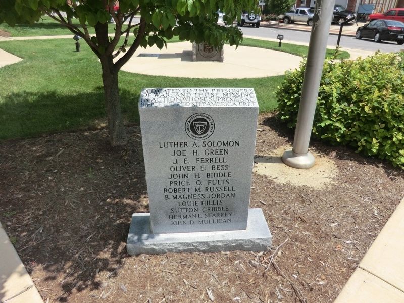 POW and MIA Memorial Marker. Click for full size. POW and MIA Memorial Marker image. Click for full size.
