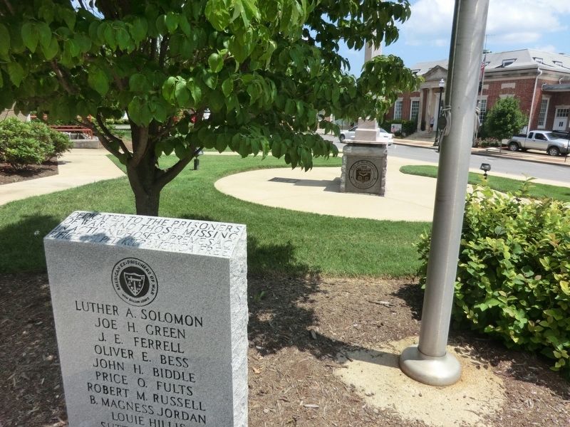 POW and MIA Memorial Marker. Click for full size. POW and MIA Memorial Marker image. Click for full size.
