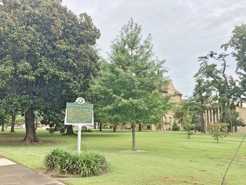 The Courthouse Arboretum Marker near the Washington County Chancery.. Click for full size. The Courthouse Arboretum Marker near the Washington County Chancery. image. Click for full size.