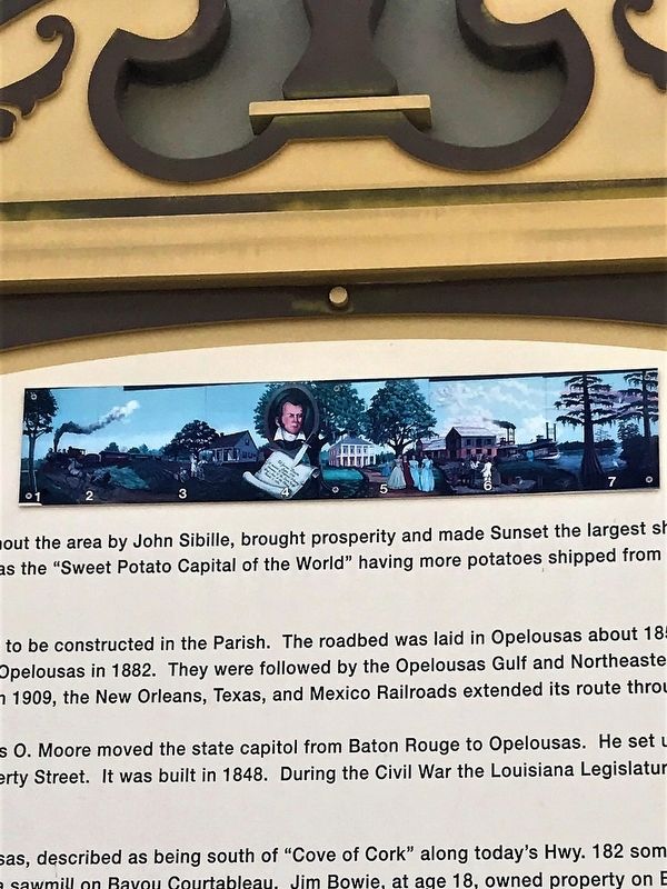 Saint Landry Parish Mural Marker. Click for full size. Saint Landry Parish Mural Marker image. Click for full size.