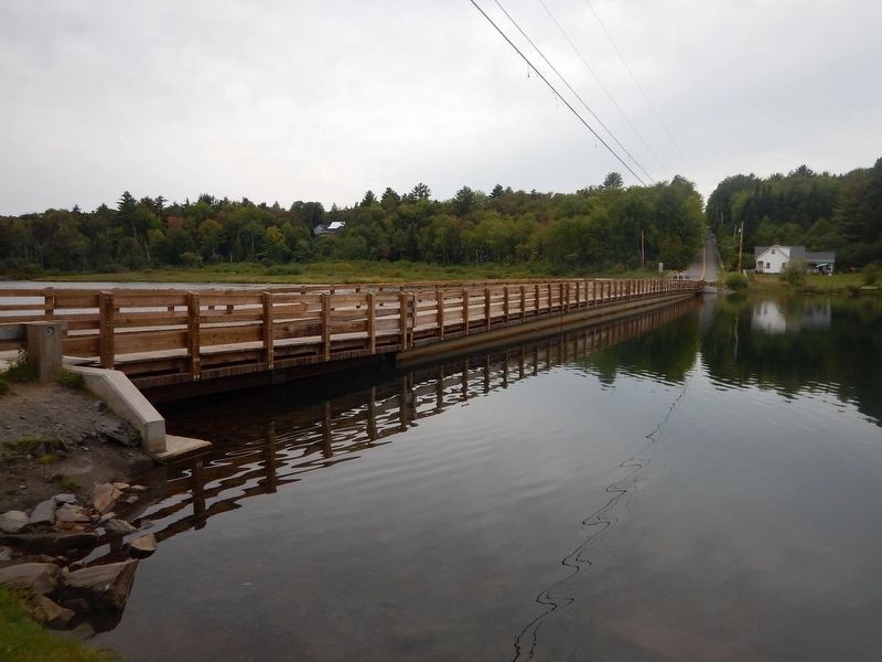 The Floating Bridge in Brookfield image. Click for full size.