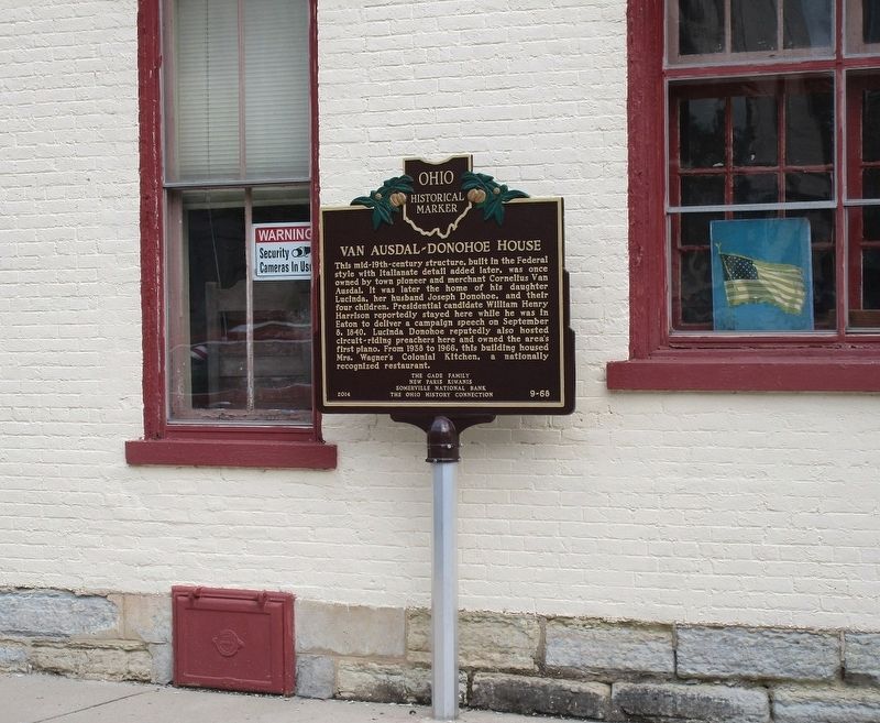 Van Ausdal-Donohoe House Marker image. Click for full size.