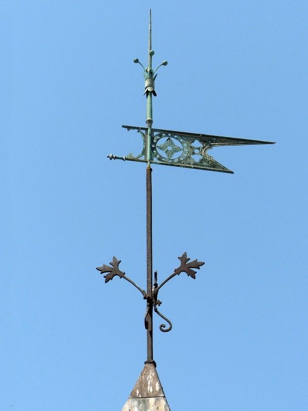 Weathervane. Click for full size. Weathervane image. Click for full size.
