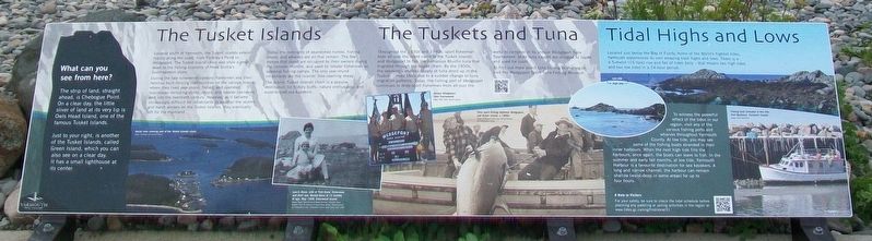 The Tusket Islands Marker image. Click for full size.