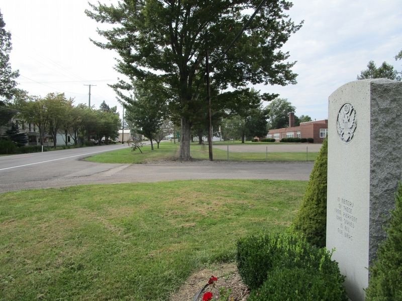 Town of Pierpont Veterans Memorial image. Click for full size.