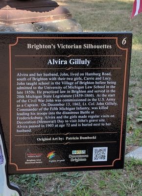 Alvira Gilluly Marker. Click for full size. Alvira Gilluly Marker image. Click for full size.