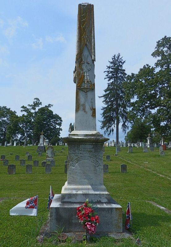 Confederate Dead Marker image. Click for full size.