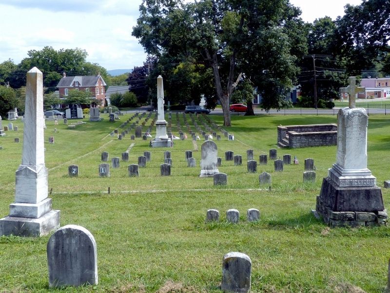 The Confederate Cemetery<br>in Elmwood Cemetery image. Click for full size.