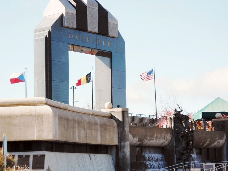 D-Day Monument Marker image. Click for full size.