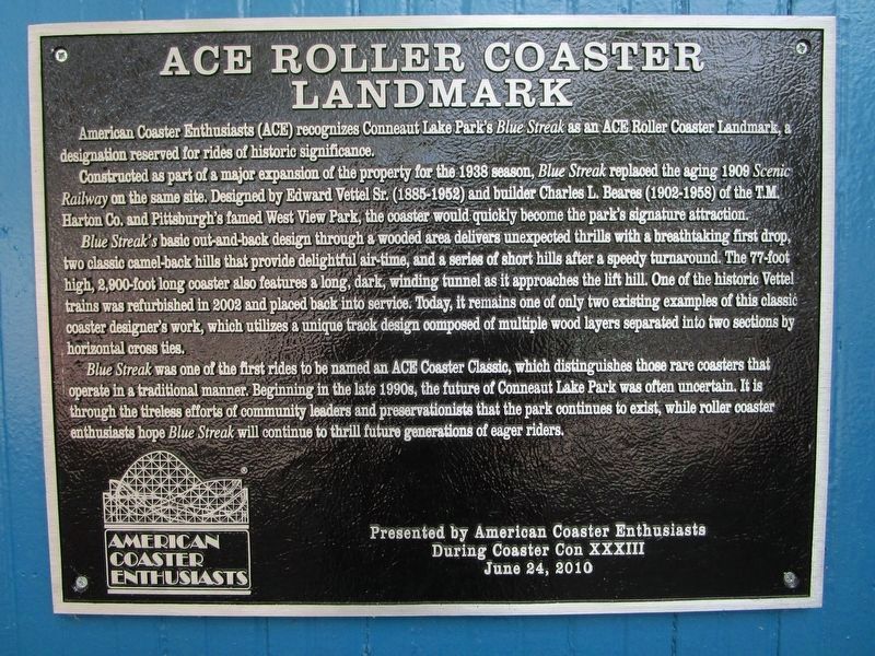 The Blue Streak ACE Marker image. Click for full size.