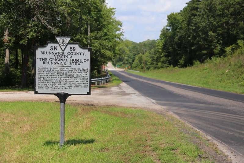Brunswick County, Virginia Marker image, Touch for more information