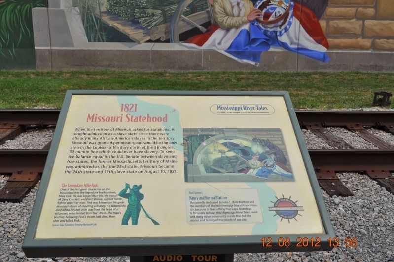 1821 Marker. Click for full size. 1821 Marker image. Click for full size.