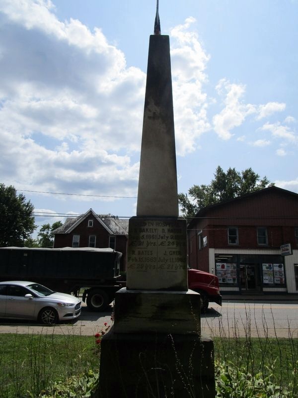 Evansburgh & Sadsbury Civil War Monument image. Click for full size.