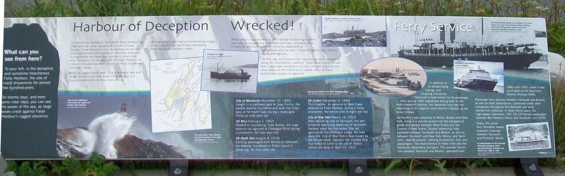 Harbour of Deception Marker. Click for full size. Harbour of Deception Marker image. Click for full size.