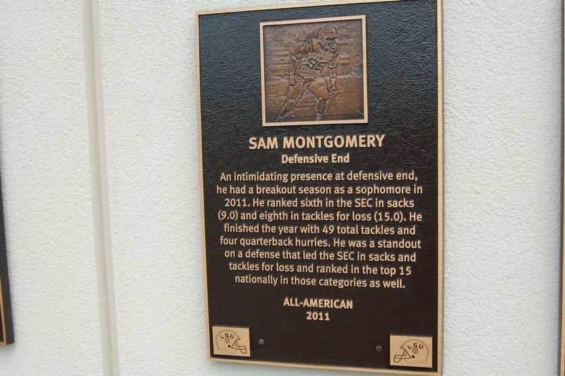 Sam Montgomery Marker image. Click for full size.