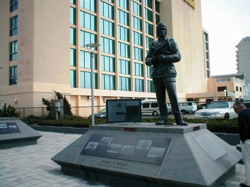 Naval Aviation Monument Park-Statue 1. Click for full size. Naval Aviation Monument Park-Statue 1 image. Click for full size.