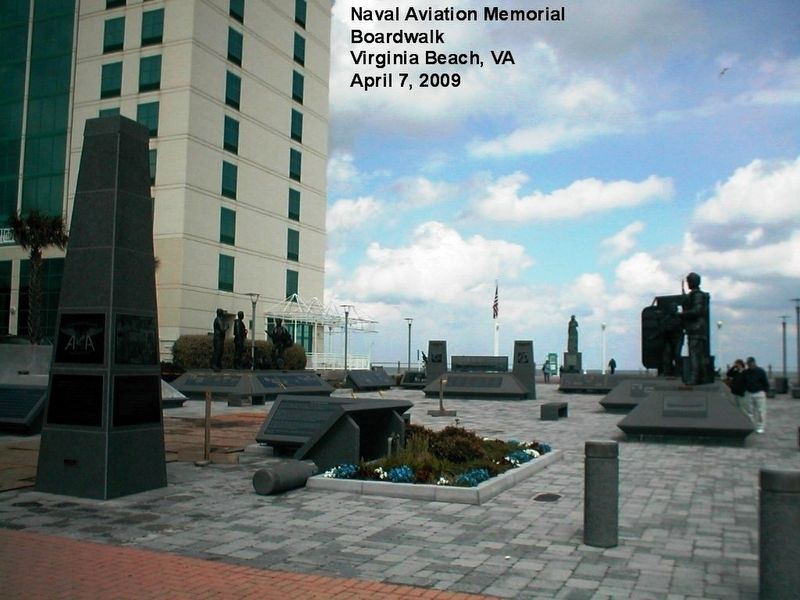 Naval Aviation Monument Park-full view image. Click for full size.