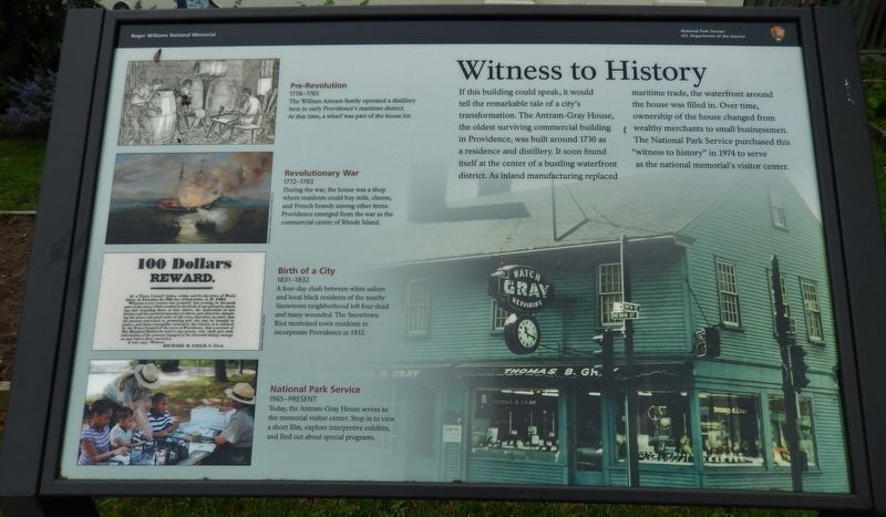 Witness to History Marker image. Click for full size.