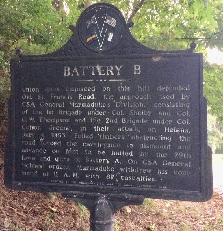 Battery B Marker image. Click for full size.