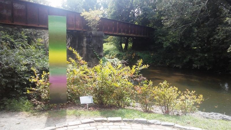 <i>Gradient (River Walk)</i>, 2015 and Marker. Click for full size. <i>Gradient (River Walk)</i>, 2015 and Marker image. Click for full size.