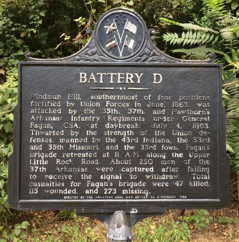 Battery D Marker image. Click for full size.