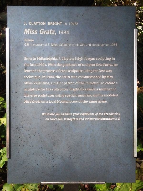 <i>Miss Gratz</i>, 1984 Marker image. Click for full size.