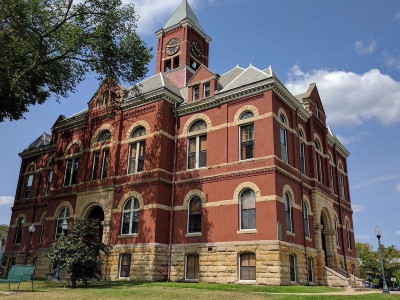 County Courthouse Marker. Click for full size. County Courthouse Marker image. Click for full size.