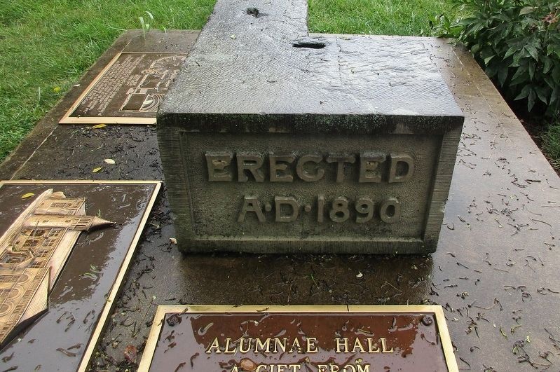 Alumnae Hall Marker. Click for full size. Alumnae Hall Marker image. Click for full size.