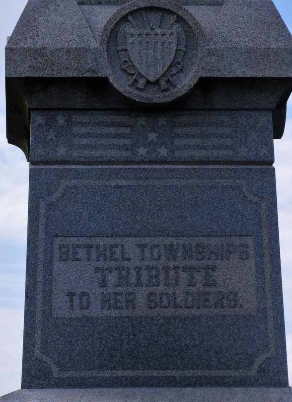 Bethel Township Civil War Memorial Marker image. Click for full size.