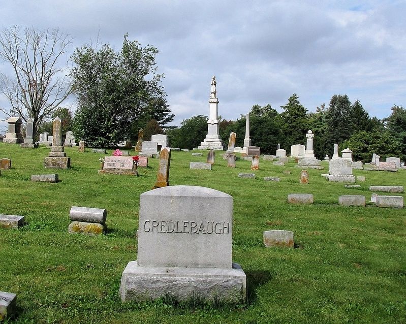 Bethel Township Civil War Memorial Marker. Click for full size. Bethel Township Civil War Memorial Marker image. Click for full size.