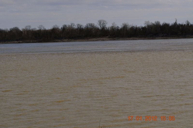 The Mississippi River Defines Helena Marker image. Click for full size.