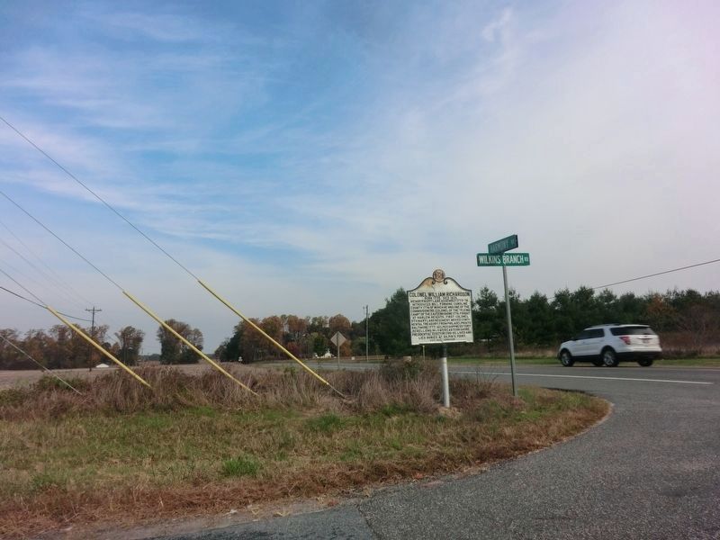 Colonel William Richardson Marker. Click for full size. Colonel William Richardson Marker image. Click for full size.