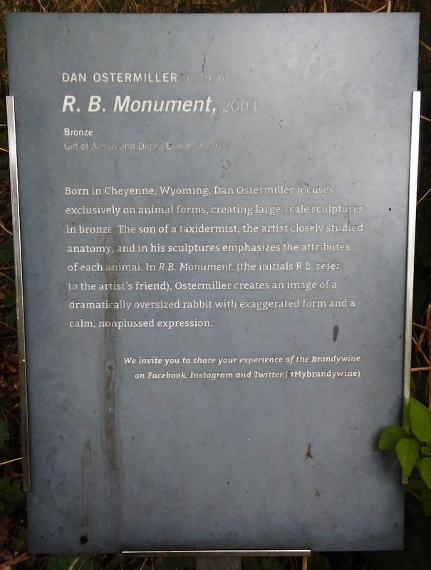 <i>R. B. Monument</i>, 2004 Marker image. Click for full size.