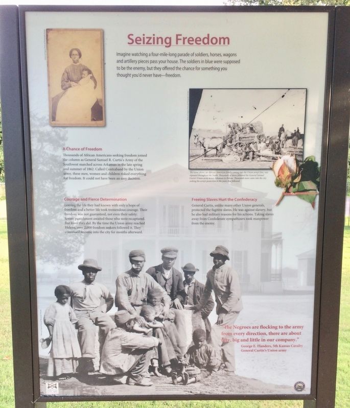Seizing Freedom Marker image. Click for full size.