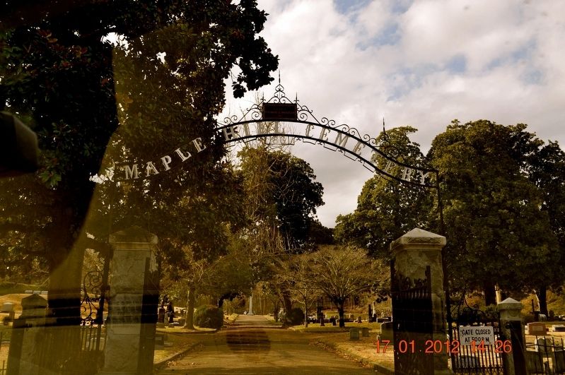 A Grand Memorial Marker. Click for full size. A Grand Memorial Marker image. Click for full size.