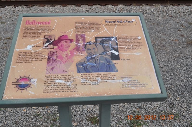 Hollywood Marker. Click for full size. Hollywood Marker image. Click for full size.