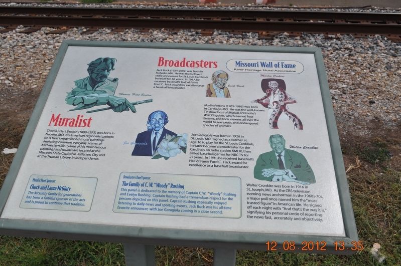 Muralist/Broadcasters Marker image. Click for full size.