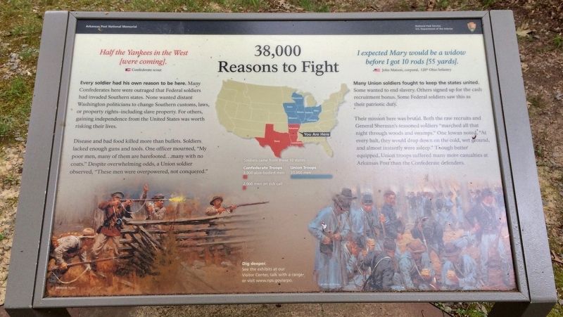 38,000 Reasons to Fight Marker. Click for full size. 38,000 Reasons to Fight Marker image. Click for full size.