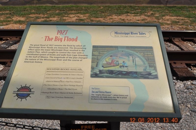 1927 Marker. Click for full size. 1927 Marker image. Click for full size.