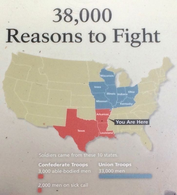 Closeup of map showing where soldiers came from to here.. Click for full size. Closeup of map showing where soldiers came from to here. image. Click for full size.