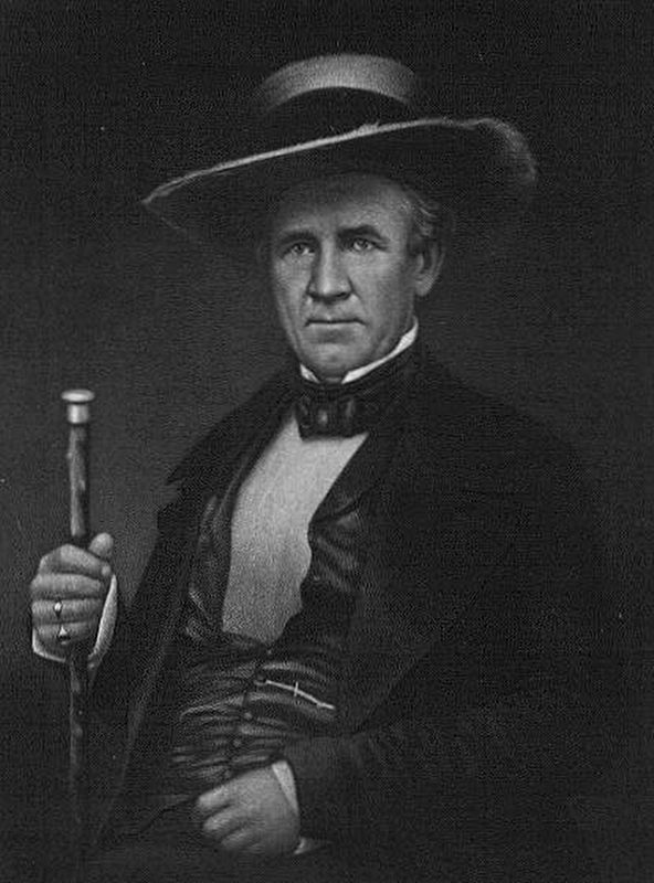 Sam Houston (1793–1863) image. Click for full size.
