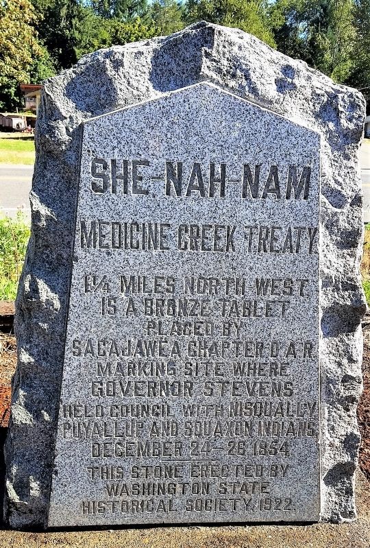 SHE-NAH-NAM Marker. Click for full size. SHE-NAH-NAM Marker image. Click for full size.