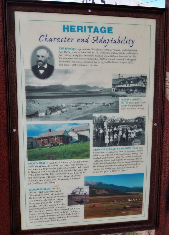 Heritage Marker. Click for full size. Heritage Marker image. Click for full size.