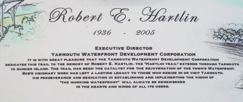 Hartlin Trail Dedication. Click for full size. Hartlin Trail Dedication image. Click for full size.