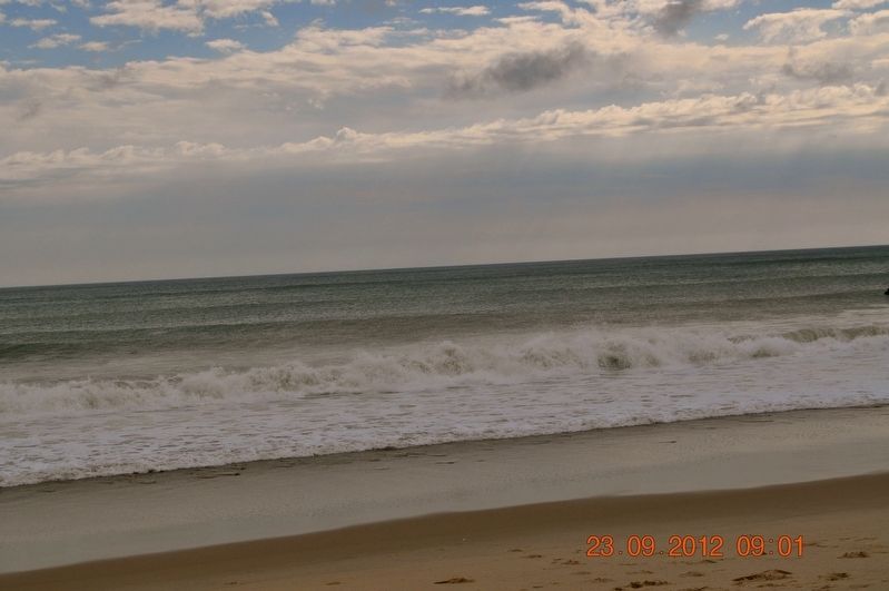 Cape Cod National Sea Shore Marconi Beach Marker image. Click for full size.