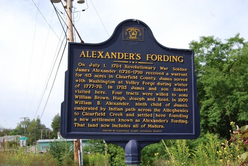 Alexander's Fording Marker image. Click for full size.