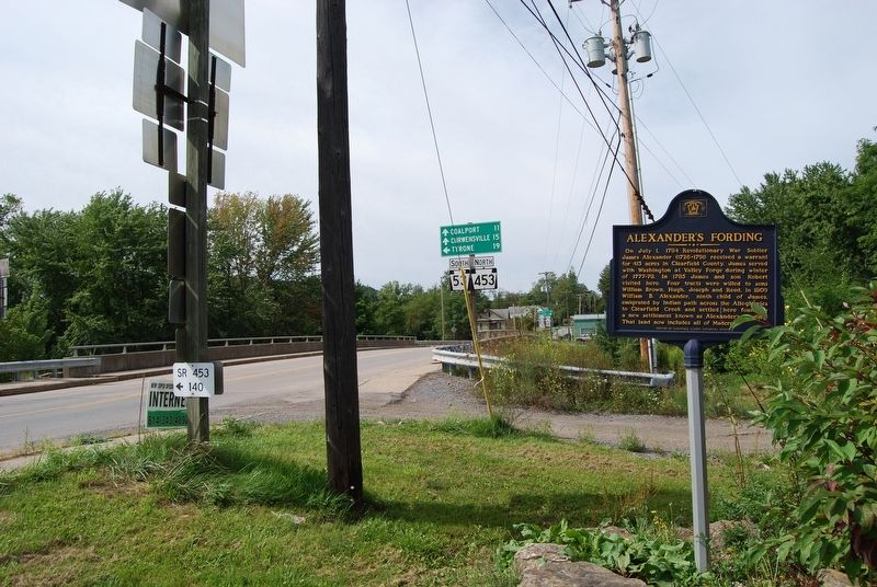 Alexander's Fording Marker image. Click for full size.