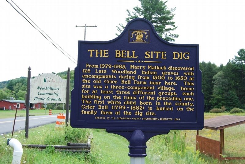 The Bell Site Dig Marker image. Click for full size.