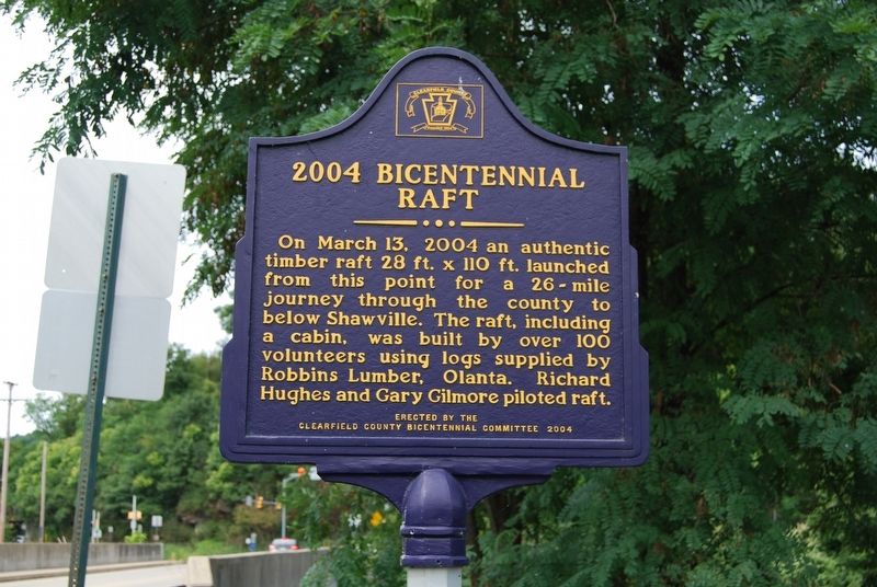 2004 Bicentennial Raft Marker. Click for full size. 2004 Bicentennial Raft Marker image. Click for full size.