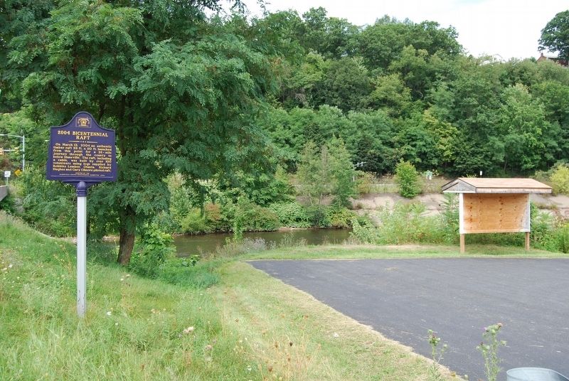 2004 Bicentennial Raft Marker. Click for full size. 2004 Bicentennial Raft Marker image. Click for full size.